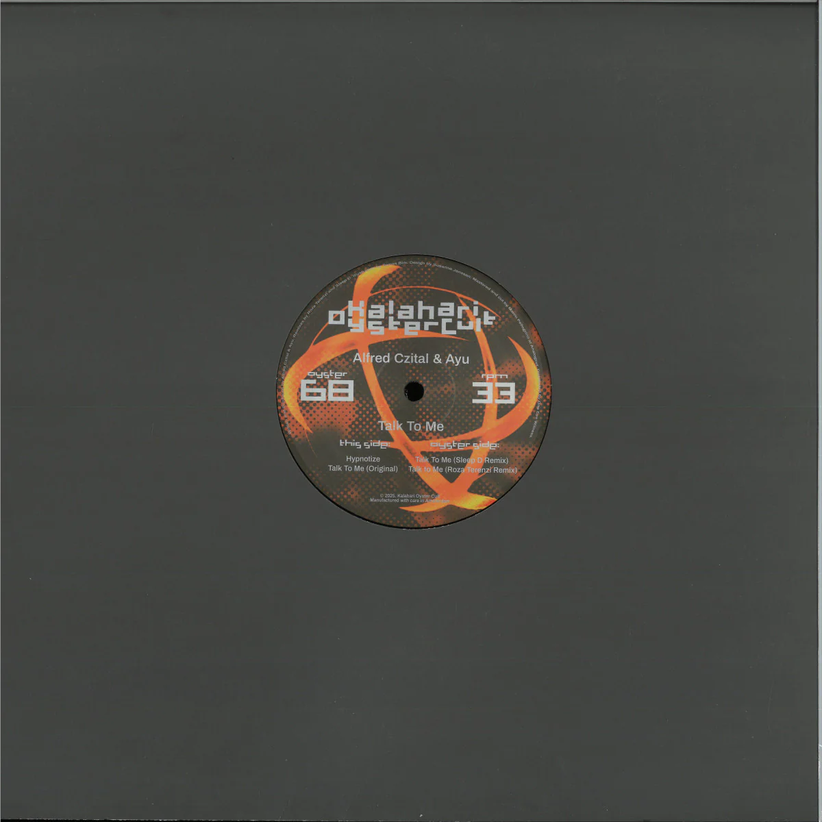 Alfred Czital & Ayu - Hypnotize w/ Roza Terenzi & Sleep D Remixes (12")