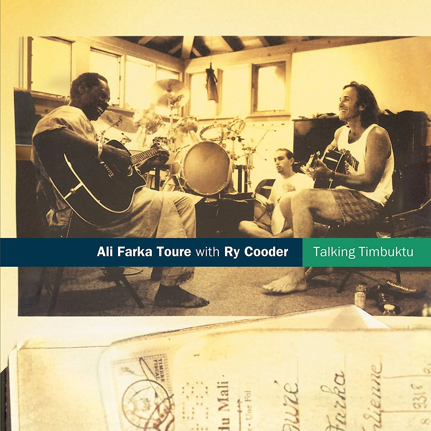 Ali Farka Toure with Ry Cooder - Talking Timbuktu (LP)