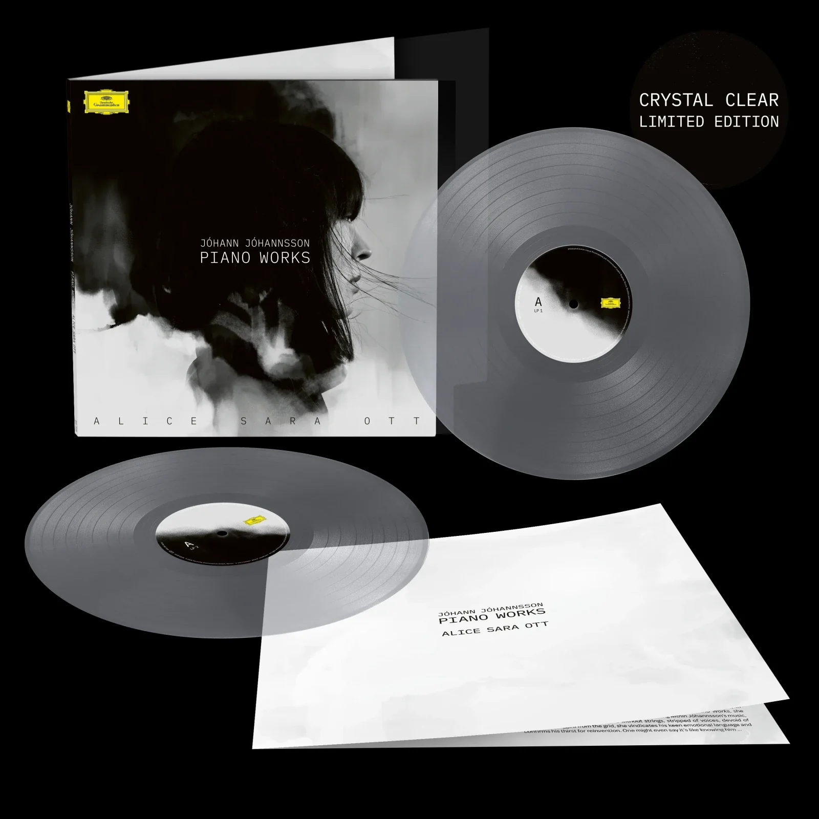 Alice Sara Ott - Johann Johannsson: Piano Works (Crystal Clear Vinyl LP) - Image 3