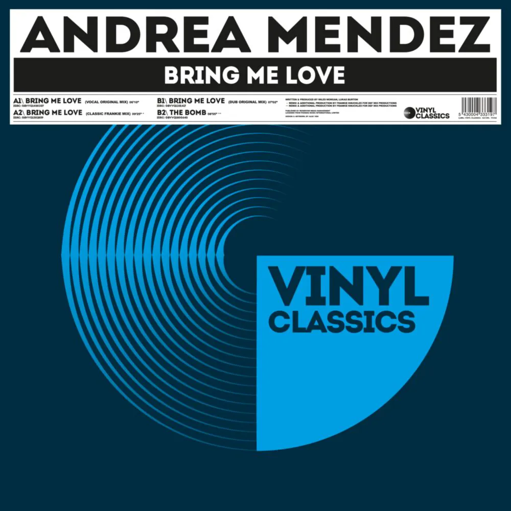 Andrea Mendez - Bring Me Love (12") - Image 2