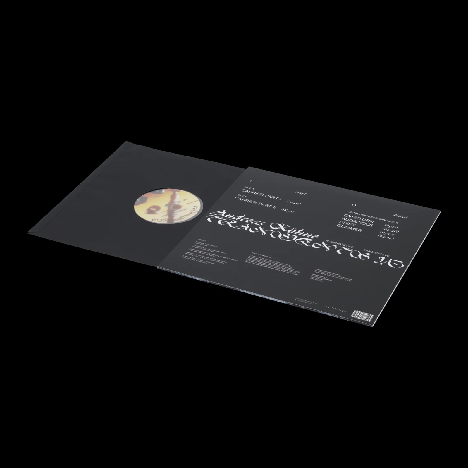 Andreas Kuhne - Transients I/O (LP) - Image 3