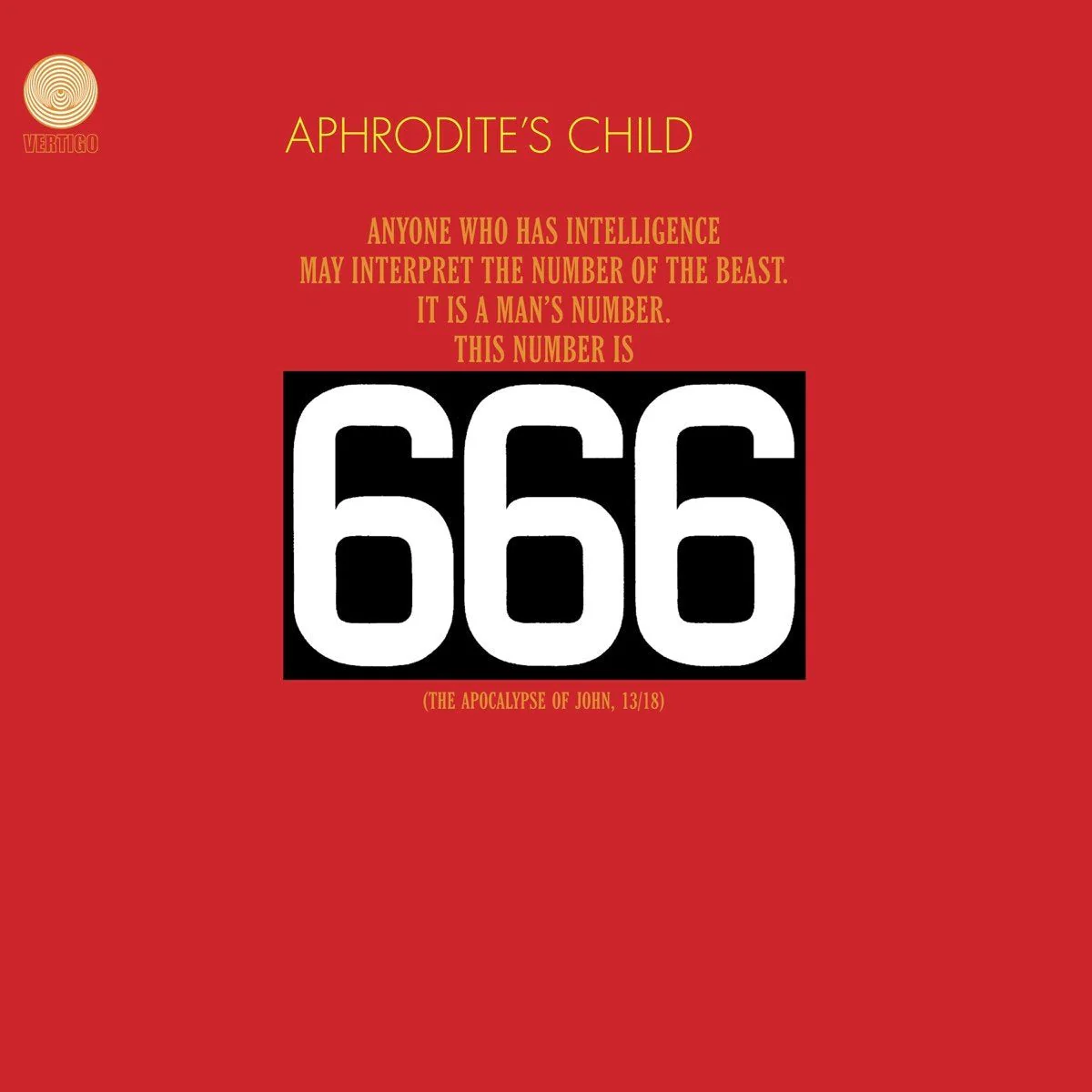 Aphrodite'S Child - 666 (The Apocalypse Of John 13/18) (LP) - Image 2