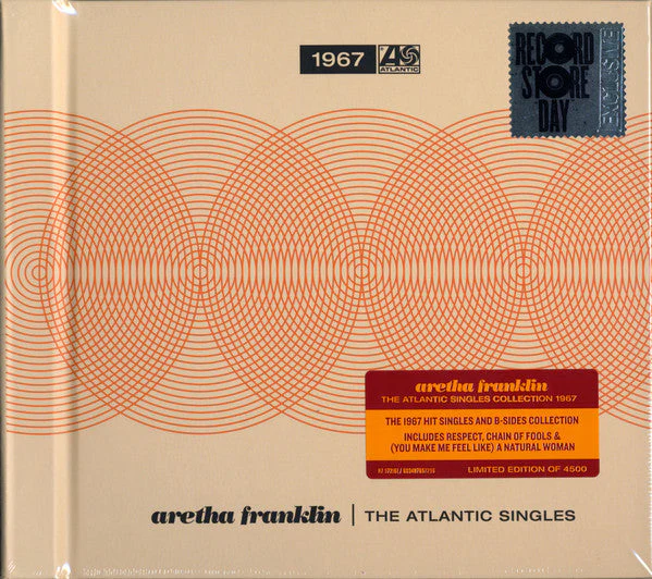 Aretha Franklin - The Atlantic Singles (1967) (5X7') (7") - Image 2