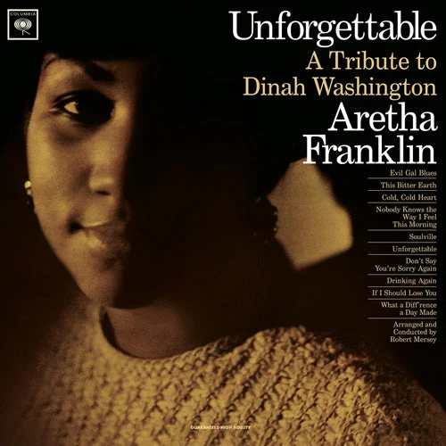 Aretha Franklin - Unforgettable - Tribute To Dinah Washington (LP) - Image 2