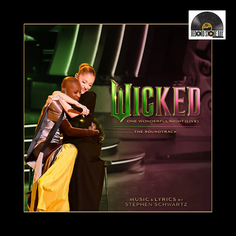 Ariana Grande & Cynthia Erivo - Wicked: One Wonderful Night (Live) - The Soundtrack (Splattered Coloured Vinyl LP)