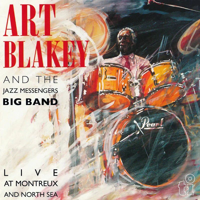 Art Blakey and the Jazz Messengers Big Band - Live At Montreux and North Sea (LP) - Image 3