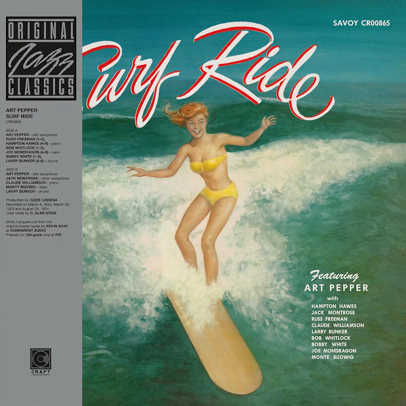 Art Pepper - Surf Ride (LP) - Image 2