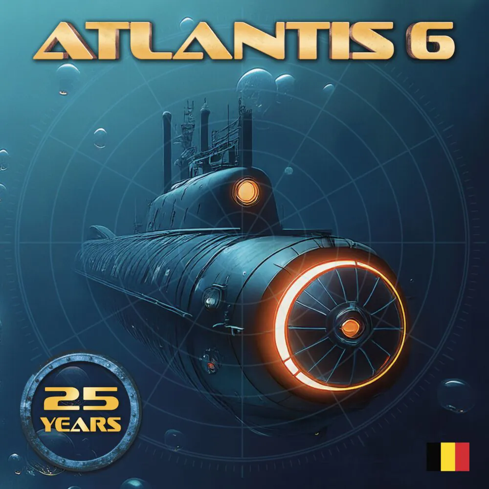 Atlantis 6 - 25 Years (Blue Vinyl 12")