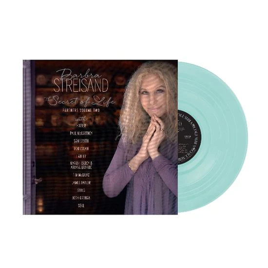 Barbra Streisand - The Secret of Life: Partners, Volume 2 (Aqua Coloured Vinyl LP) - Image 2