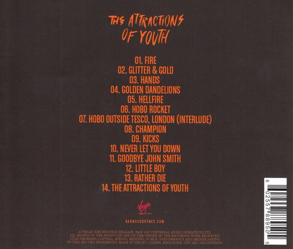 Barns Courtney - The Attractions Of Youth - Image 2
