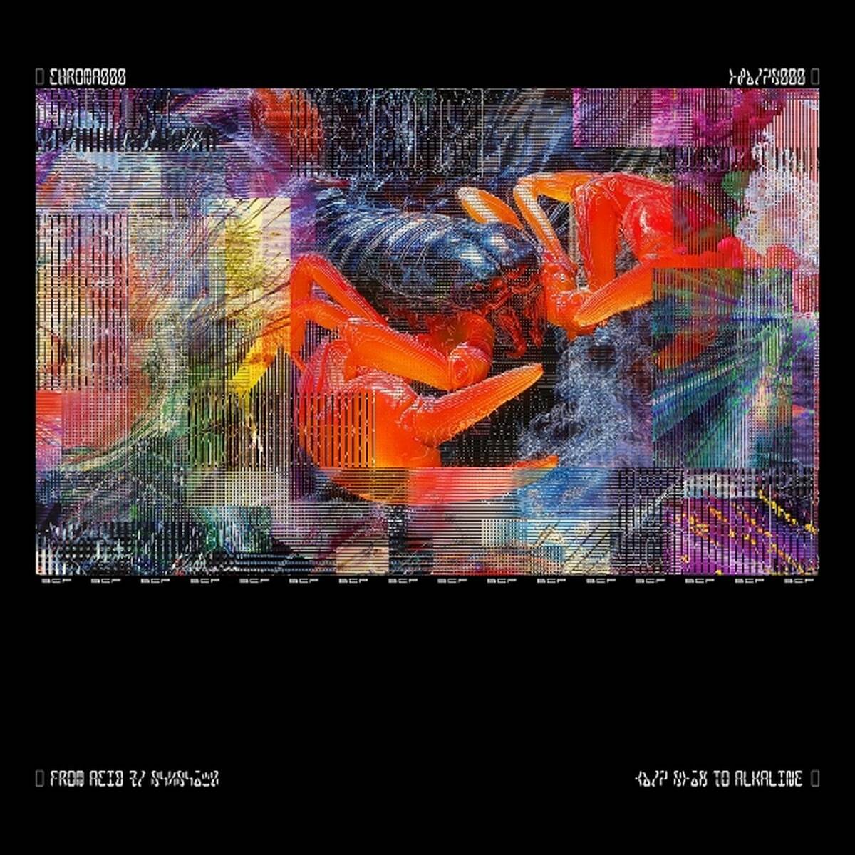 Bicep - Chroma 000 (2LP in bespoke “Terrain6” hyper-colour printed outer sleeves LP) - Image 2