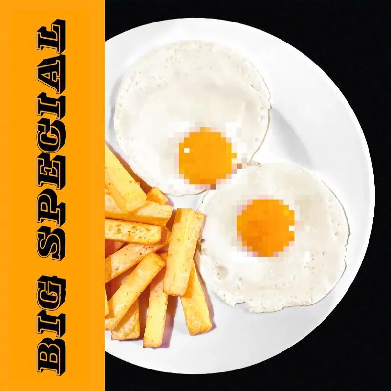Big Special - National Average. (White Vinyl LP) - Image 2