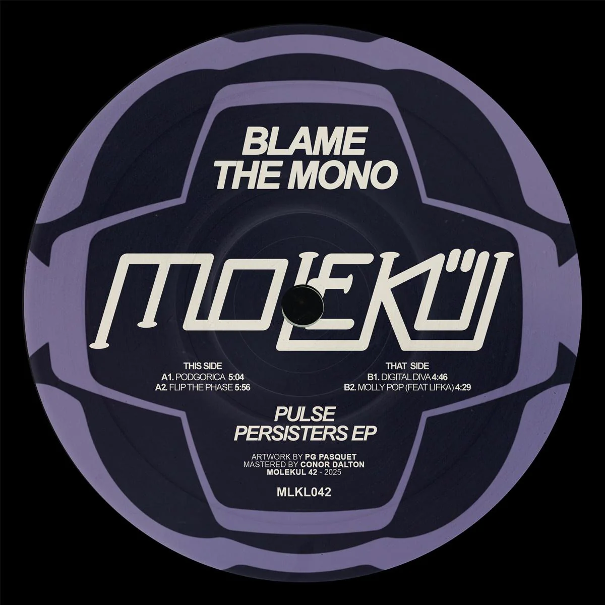 Blame the Mono - Pulse Peristers EP (12")
