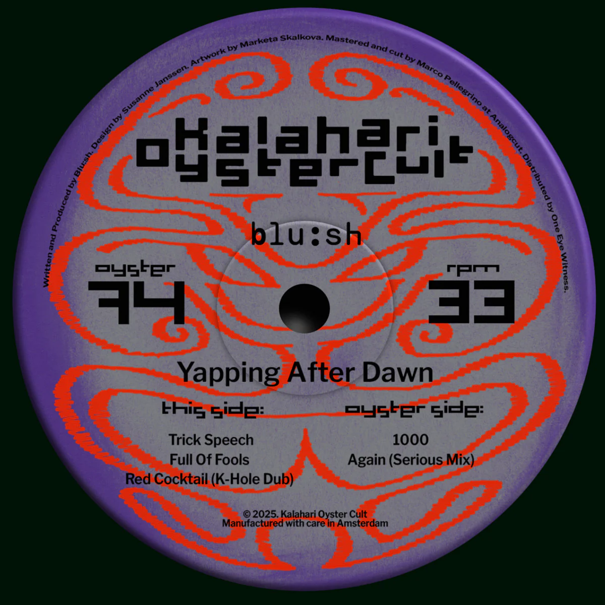 Blu:sh - Yapping After Dawn (12")
