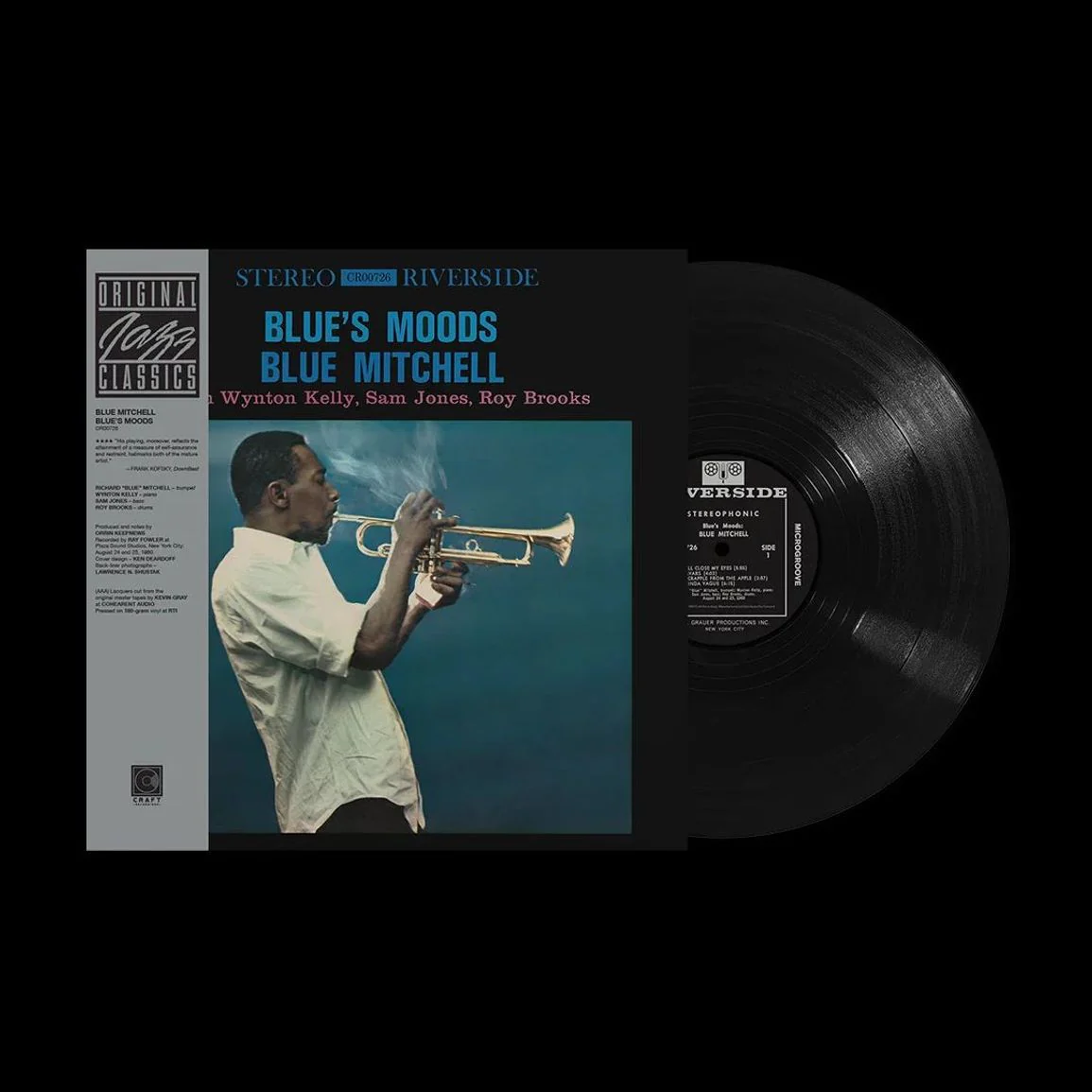 Blue Mitchell - Blue'S Moods (Original Jazz Classics Series LP) - Image 2