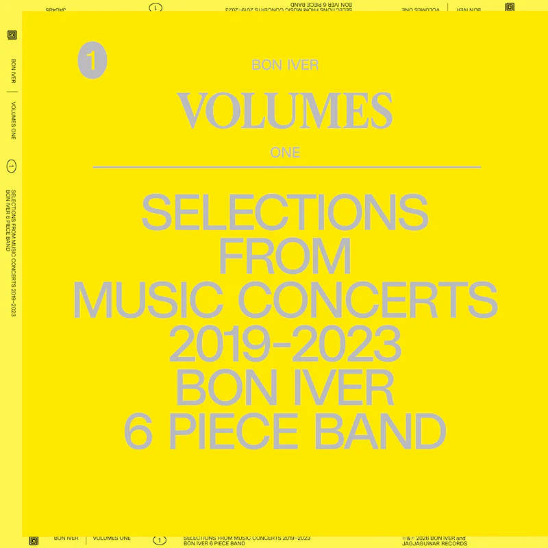 Bon Iver - Volumes One: Selections From Music Concerts 2019-2023 (LP) - Image 2