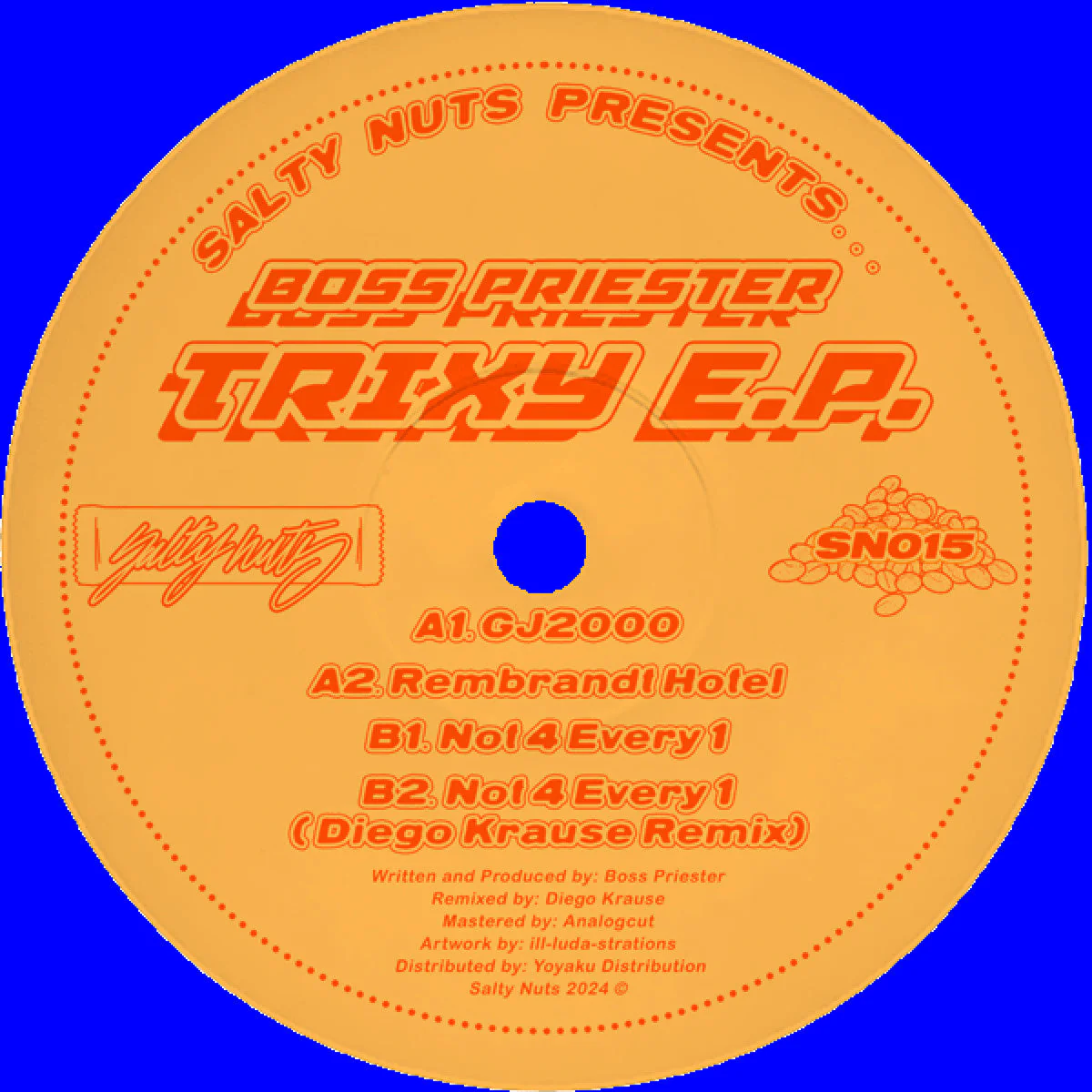 Boss Priester - Trixy EP (12")