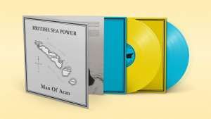 British Sea Power - Man Of Aran (Yellow & Blue) (Yellow & Blue LP) - Image 2
