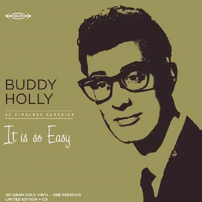 Buddy Holly - It Is So Easy (Solid Gold vinyl + CD LP)