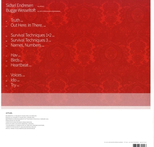 Bugge Wesseltoft & Sidsel Endresen - Out Here - In There