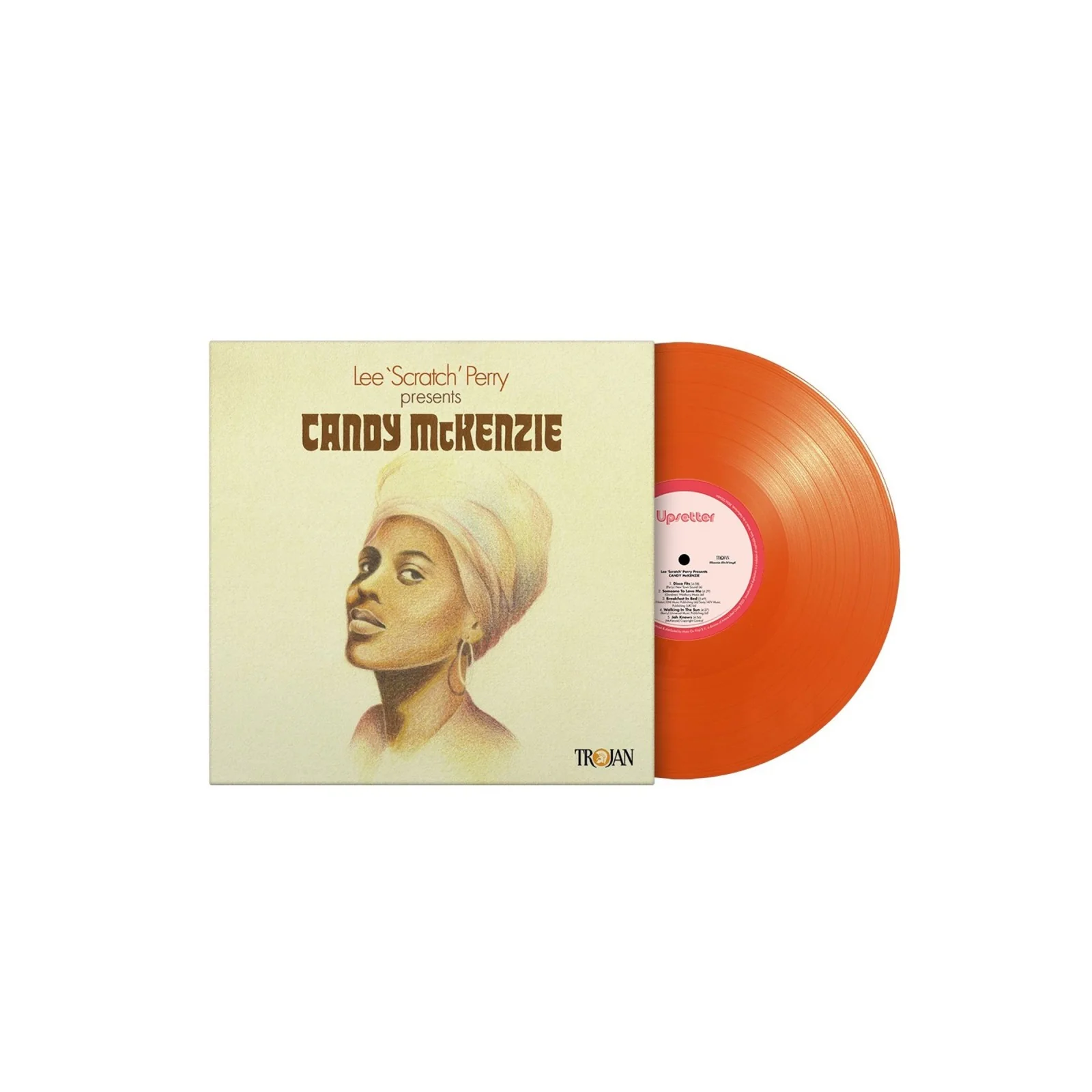 Candy Mckenzie - Lee 'Scratch' Perry Presents Candy McKenzie (Orange Coloured LP) - Image 2