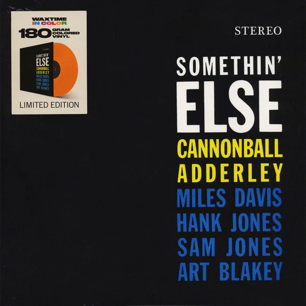 Cannonball Adderley - Somethin' Else (Orange LP) - Image 2