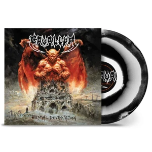 Cavalera Conspiracy - Bestial Devastation ( White/Black Corona Vinyl)