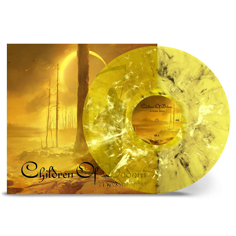 Children Of Bodom - I Worship Chaos (Transparent Yello Marbled Vinyl LP)