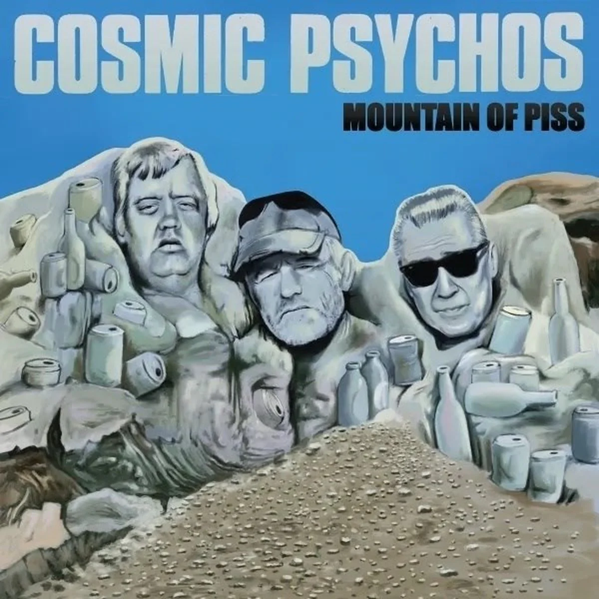 Cosmic Psychos - Mountain Of Piss (Yellow LP) - Image 2