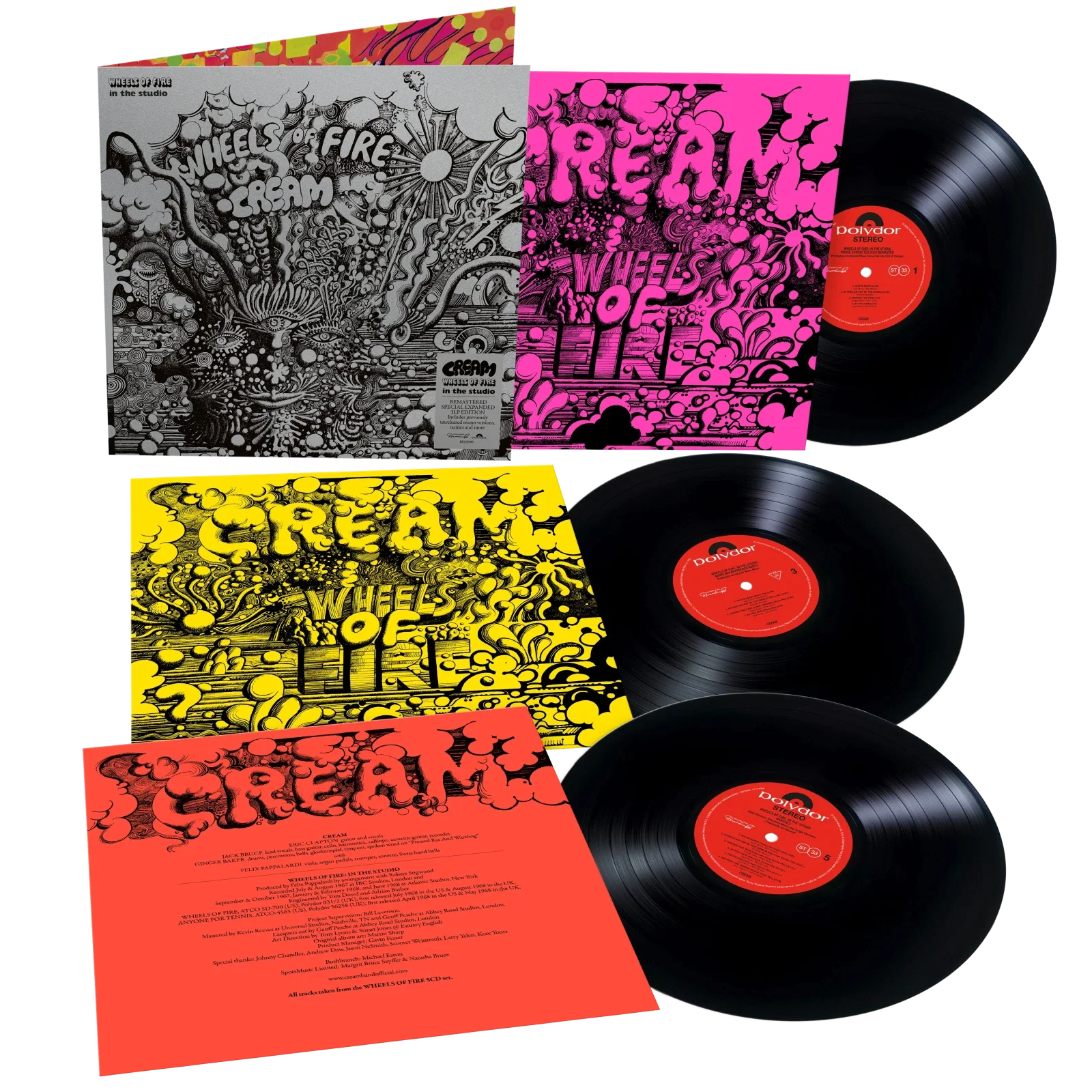 Cream - Wheels of Fire (LP) - Image 2