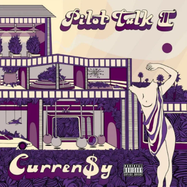 Curren$y - Pilot Talk II (3 Color Purple White and Black Vinyl LP)