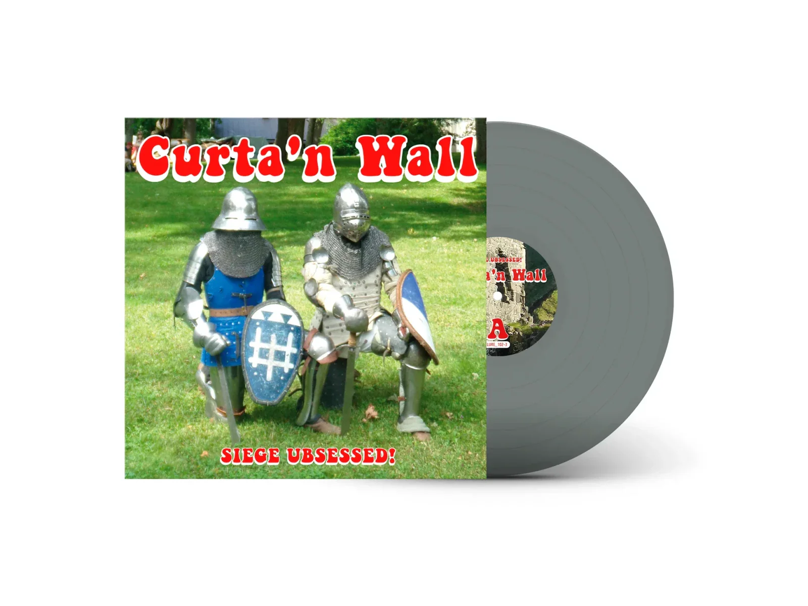 Curta'n Wall - Siege Ubsessed (2026 repress) (Silver Vinyl LP)