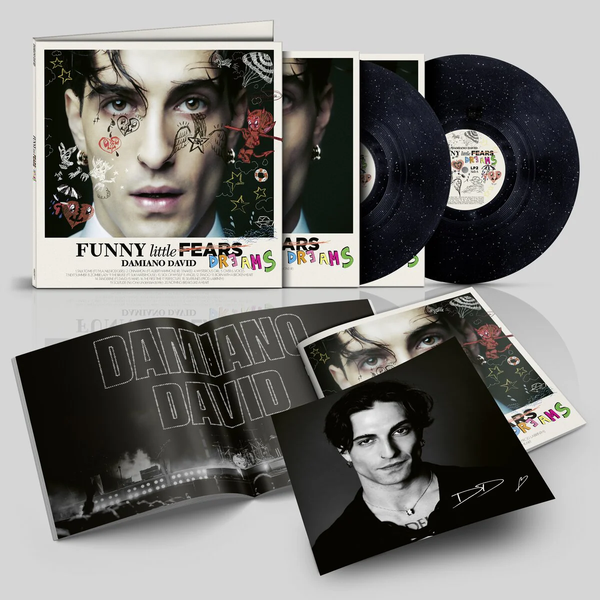 Damiano David - Funny little fears (dreams) (Limited Dreams Sparkle Vinyl LP) - Image 2