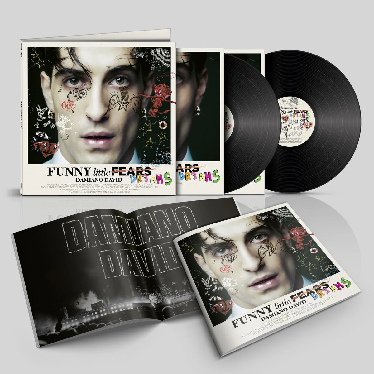 Damiano David - FUNNY little FEARS (DREAMS) (LP) - Image 2