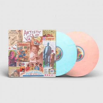 Daniel Johnston - Artistic Vice (Light Blue LP) - Image 2