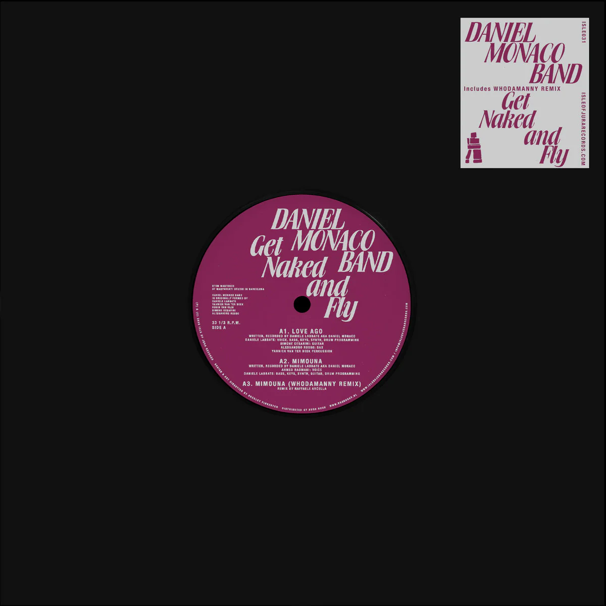 Daniel Monaco Band - Get Naked & Fly (12")