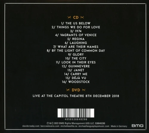 David Crosby - Live At The Capitol Theatre