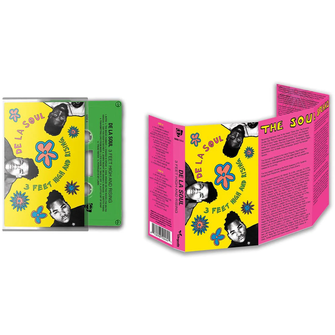 De La Soul - 3 Feet High and Rising (Green Cassette)