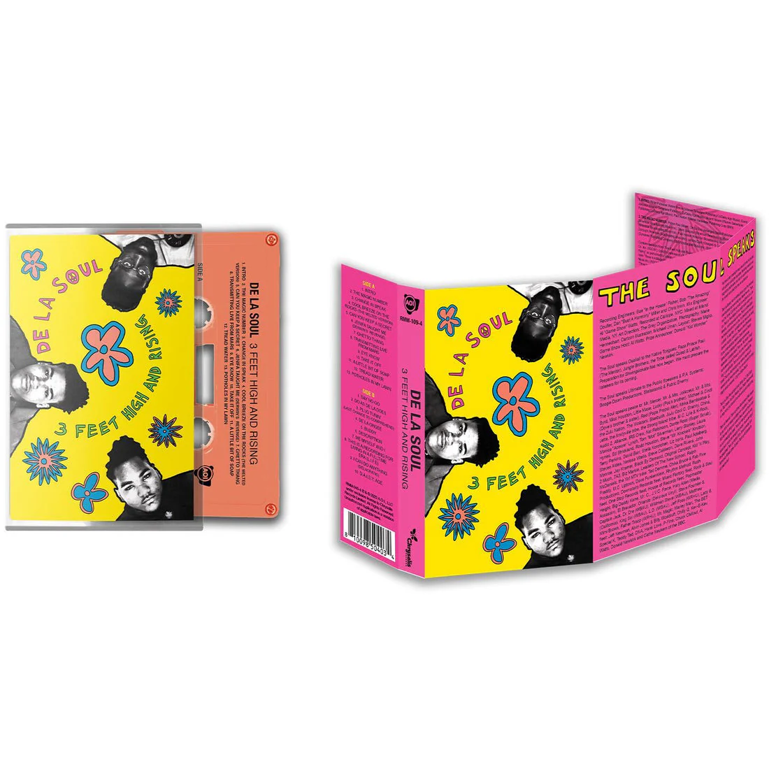 De La Soul - 3 Feet High and Rising (Orange Cassette)