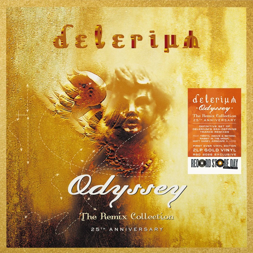Delerium - Odyssey: The Remix Collection (140g Gold Vinyl LP) - Image 2