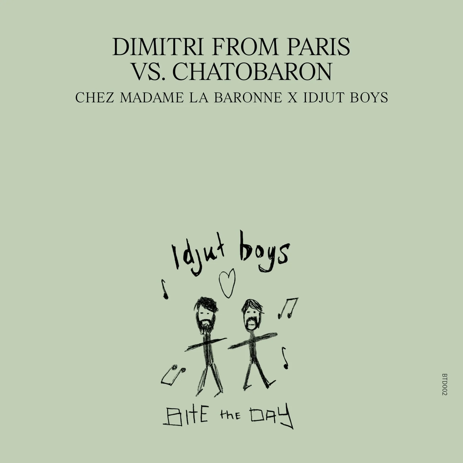 Dimitri From Paris Vs. Chatobaron - Chez Madame La Baronne – Unreleased Idjut Boys Versions (12") - Image 2