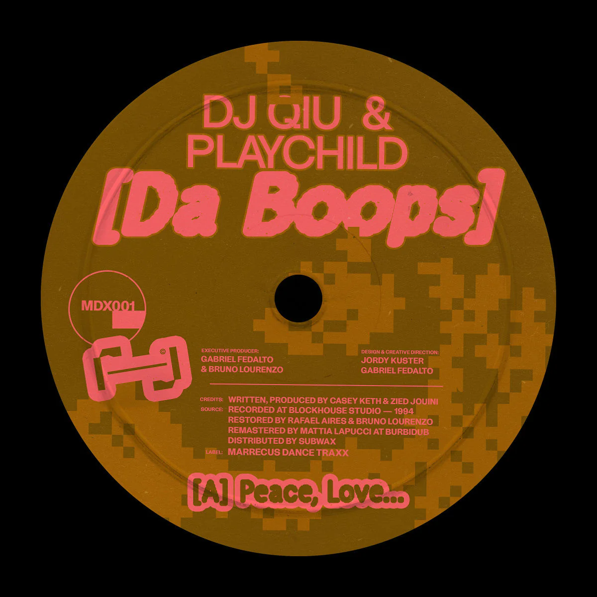 DJ Qiu & Playchild - Da Boops EP (12")