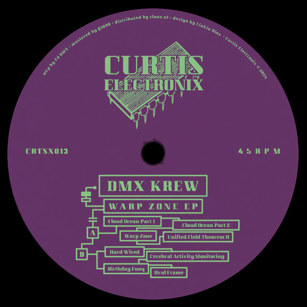 DMX Krew - Warp Zone LP (12")