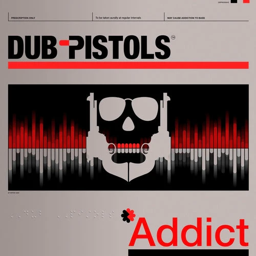 Dub Pistols - Addict (Red & Black Splatter LP) - Image 2