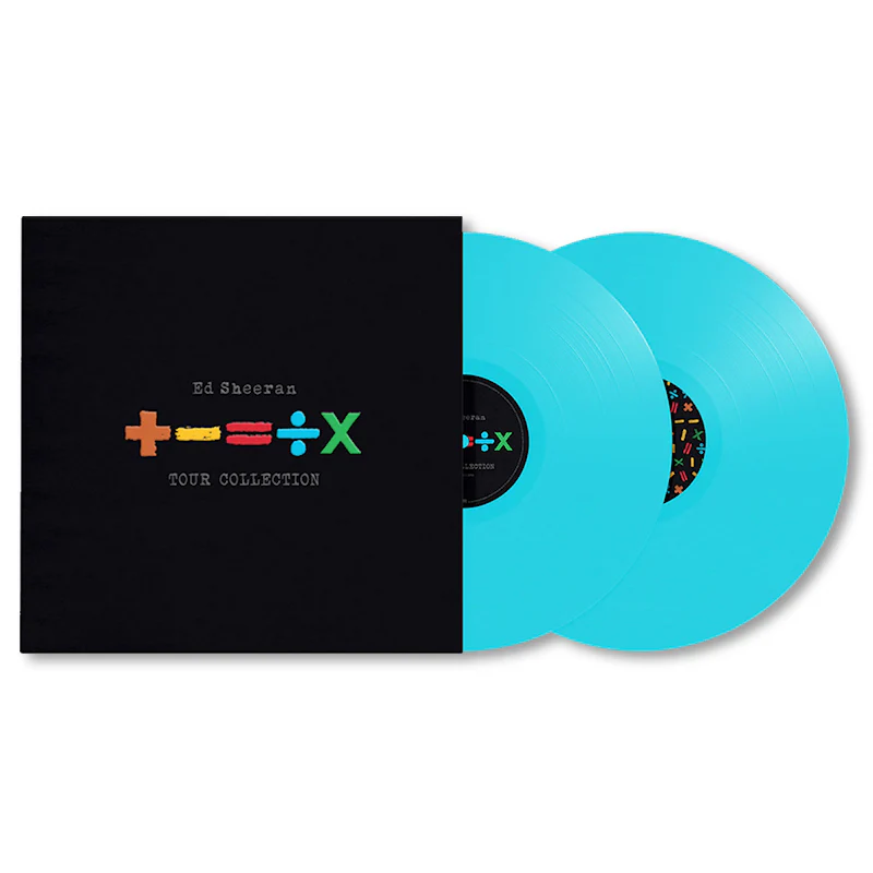Ed Sheeran - +-=   (tour collection) (Blue Coloured LP)