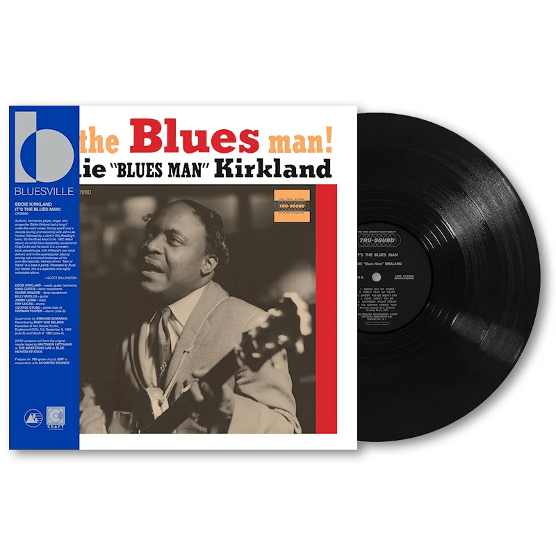 Eddie Kirkland - It's The Blues Man! (LP)
