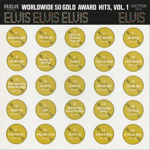 Elvis Presley - Worldwide 50 Gold Award Hits (Coloured Vinyl)