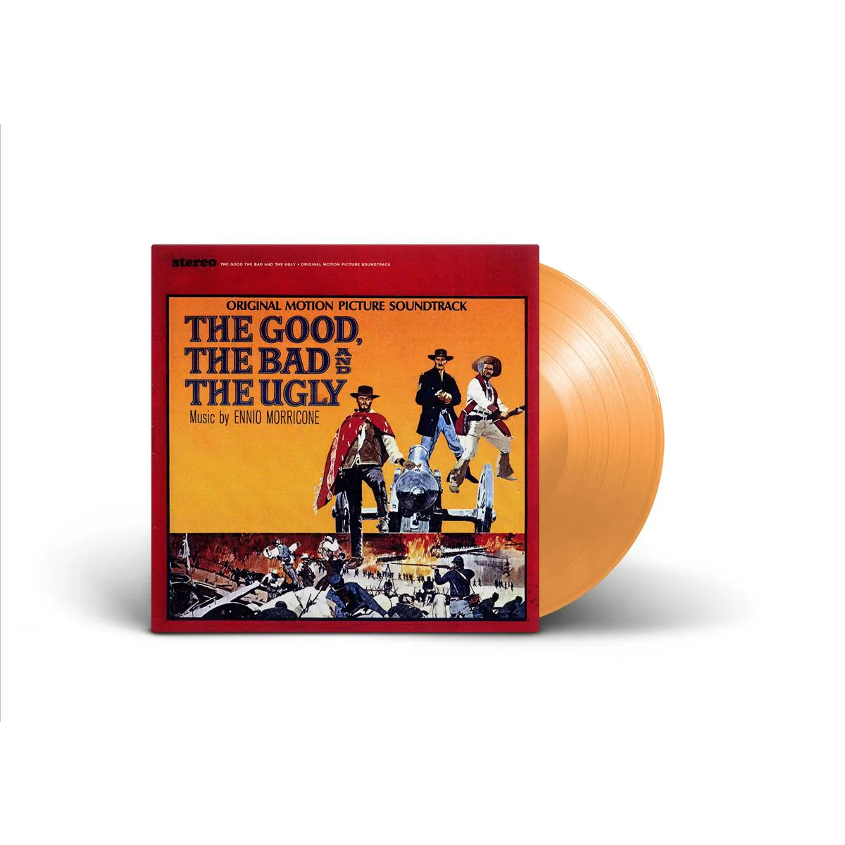 Ennio Morricone - The Good, The Bad And The Ugly (Orange Vinyl LP) - Image 2