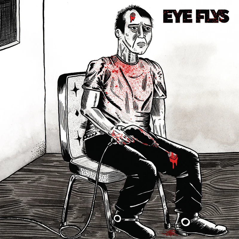Eye Flys - Eye Flys (Translucent Red LP) - Image 3