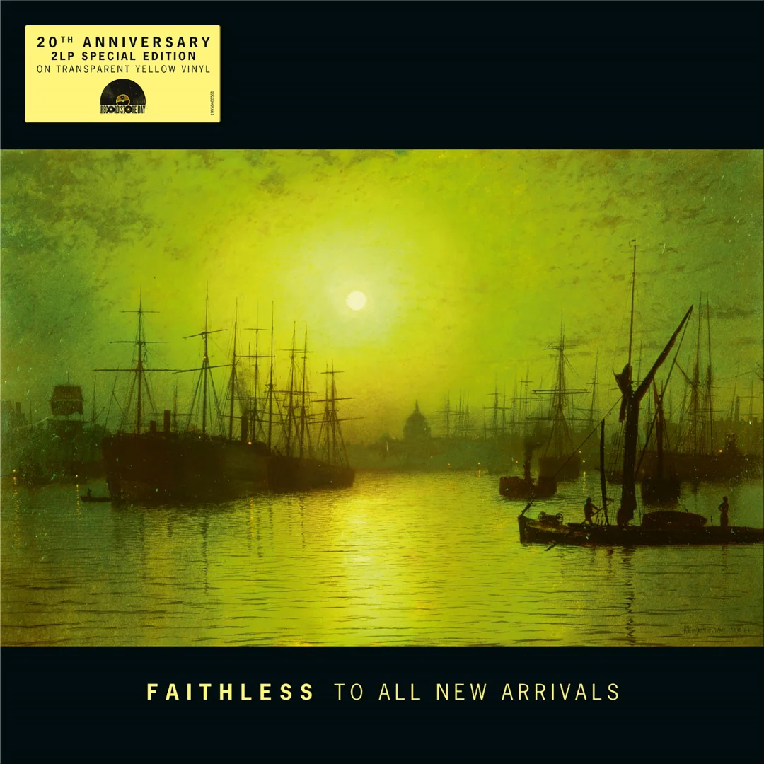 Faithless - To All New Arrivals (20th Anniversary Edition) (Transparent Yellow Vinyl LP) - Image 2